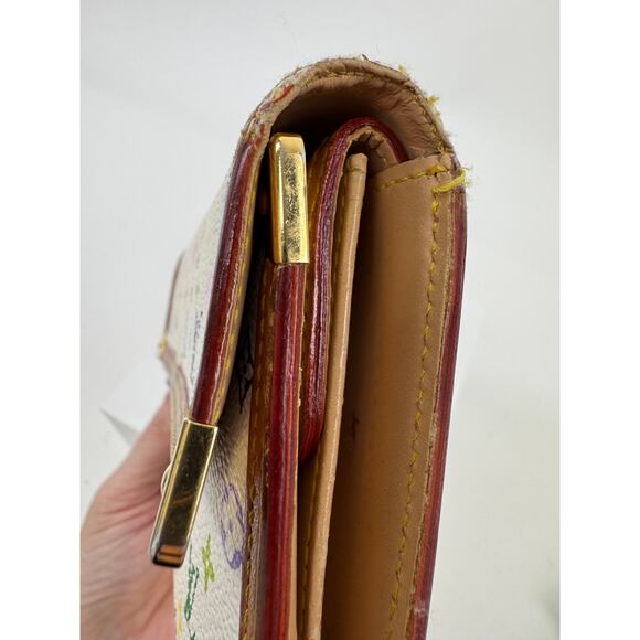 Louis Vuitton Murakami Monogram Porte Tresor International Long Wallet - Picture 6 of 10